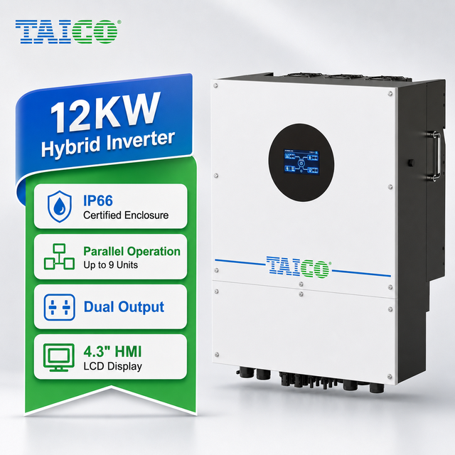TAICO Hybrx vs Deye Growatt Hybrid Inverter Comparison