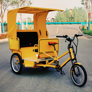 Velo-taxi à 3 roues avec assistance au pédalage, pédicab, rickshaw tout-terrain, neige, <span class=keywords><strong>plage</strong></span> - Product Image 3