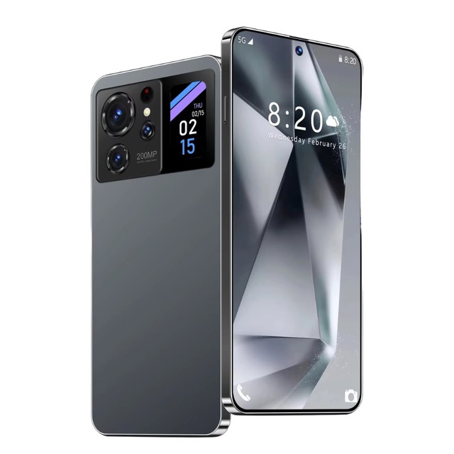 Instant Response Smart Dual Screen 7.3inch Phone Global Edition Unlocking Note 40 Pro 16+1TB 5G 6800mah Smartphone