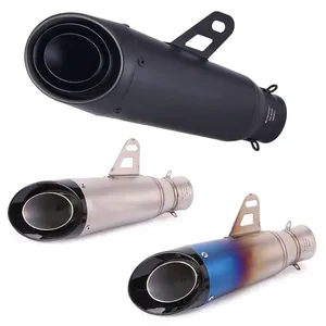 Tubo de Escape Universal para Motocicleta <span class=keywords><strong>Moto</strong></span> DB Killer <span class=keywords><strong>GP</strong></span>-Project para R6 R15 R1 R3 MT07 Tmax155 XMAX GSX250 Nmax155 - Product Image 1