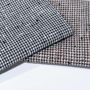 5663 #   Nouveau style tendance : <span class=keywords><strong>Tissu</strong></span> en <span class=keywords><strong>lin</strong></span> noué, motif pied-de-poule, mélange de <span class=keywords><strong>lin</strong></span> épais, <span class=keywords><strong>tissu</strong></span> naturel pour vêtements d'automne et d'hiver - Product Image 5
