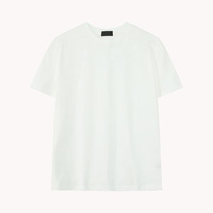 เสื้อยืดคอกลมแขนสั้นสีพื้นเรียบง่าย ดีไซน์สายคล้องไหล่คู่ ทรงสามมิติ ผ้าฝ้ายแท้ เสื้อยืดกีฬา - Product Image 4