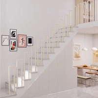 Ensemble complet de rampes d'escalier au design moderne pour la maison