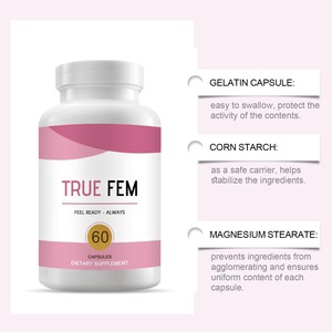 Complément Alimentaire Personnalisable OEM/ODM en Capsules à Base d'Extraits Végétaux pour le Conditionnement Corporel, Formule en Poudre Vitaminée Énergisante - Product Image 3