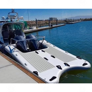 Nouveau grand bateau de pêche gonflable en traîneau de sauvetage avec moteur pour tirer les victimes de l'eau dans les situations de sauvetage - Product Image 1