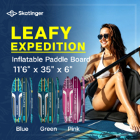 Tabla de Paddle Surf para Pesca y Aventura, Programa de Exportación al por Mayor, SUP Ligero y Fácil de Transportar