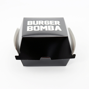 Scatola di Burger Card Waterproof <span class=keywords><strong>e</strong></span> a prova di olio Burger Box per Fast Food di imballaggio <span class=keywords><strong>e</strong></span> distribuzione - Product Image 1