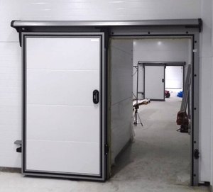 <span class=keywords><strong>Puerta</strong></span> Plegable Automática Telescópica Industrial Eléctrica con Control Remoto para Almacenes, Puertas Corredizas Comerciales Grandes - Product Image 2