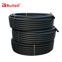 Tuyau d'alimentation en eau en polyéthylène 0,6Mpa 0,8Mpa 1,0Mpa 1,25Mpa 1,6Mpa 20mm-800mm Spécifications complètes Système de tuyauterie PE