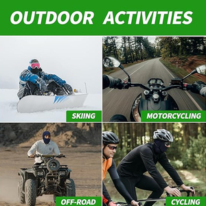 定制标志全脸滑雪巴拉克拉瓦升华印花巴拉克拉瓦Cagoule Homme运动钓鱼印花摩托车滑雪面罩 - Product Image 4