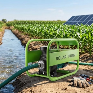 Nuova Pompa Ibrida Solare AC/DC da 2200W 3HP per Acqua di Superficie e Pozzo, Centrifuga ad Alta Pressione, per Ingrosso - Product Image 1