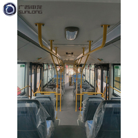 Bus électrique Sunlong 10,5 m à transmission automatique, conduite à gauche, norme Euro 6, 21-40 places, longue autonomie pour les trajets touristiques et les déplacements, 51-70 km/h