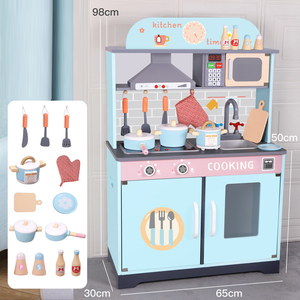 Assemblaggi di giocattoli da cucina simulati per <span class=keywords><strong>bambini</strong></span> playhouse toys Mini kitchen set da cucina per <span class=keywords><strong>bambini</strong></span> in legno giocattoli da cucina - Product Image 2