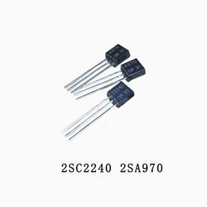 기존 NPN 오디오 트랜지스터 2sc2240 2sa970 A970 C2240 TO-92 인라인 쌍 튜브 트랜지스터 - Product Image 2