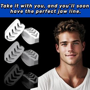 Exerciseur de mâchoire en silicone Différents niveaux de résistance Entraîneur de mâchoire Exerciseur de mâchoire pour femmes et hommes - Product Image 2