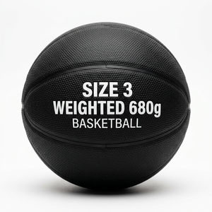 Ballon de <span class=keywords><strong>basket</strong></span> lesté AOYUN taille 3, 680g |   Ballon d'entraînement professionnel durable avec revêtement en cuir absorbant l'humidité pour une meilleure adhérence et renforcement du poignet - Product Image 1