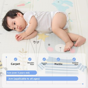 <span class=keywords><strong>Tapis</strong></span> de Jeu Éducatif Double Face en <span class=keywords><strong>Mousse</strong></span> XPE Non Toxique pour Bébé, <span class=keywords><strong>Tapis</strong></span> Pliable Imperméable pour Pique-niques - Product Image 4