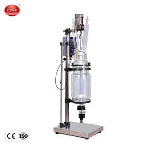 Biorreactor de Vidrio Encamisado de 5l con Elevación Automática y Manual - Product Image 3
