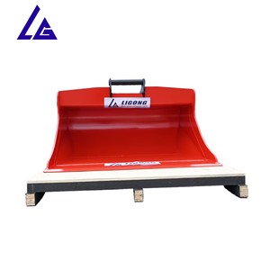 Seau propre avec plaque à une seule dent, largeur 1000mm, convient à l'excavatrice de 3 à 4 tonnes, prend en charge le service personnalisé, offre la certification de produit - Product Image 1