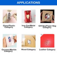 Plusjet, pequeña empresa con laminadora, impresora UV para impresión de uñas, funda de teléfono, botella de vidrio, pluma, letrero, azulejo de plástico, impresora UV DTF