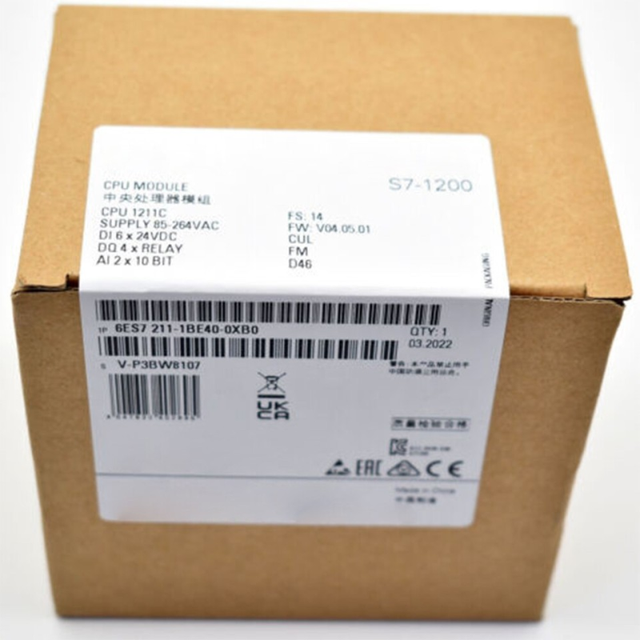 New and Original 6ES7 2111BE400XB0 CPU Module for Stock in Warehouse