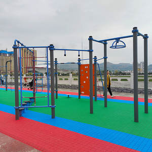 Barras <span class=keywords><strong>de</strong></span> acero multiusos para exteriores, equipo <span class=keywords><strong>de</strong></span> fitness funcional para uso en parques públicos - Product Image 3