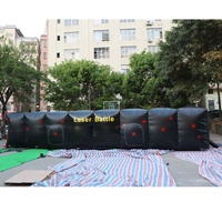 2020 Offre Spéciale géant PVC GONFLABLE DE jeux de sport gonflable difficile laser labyrinthe labyrinthe gonflable labyrinthe à vendre