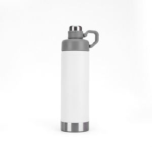 Bouteille isotherme personnalisée avec logo, 700 ml, en acier inoxydable à double paroi, avec poignée, pour le sport - Product Image 6