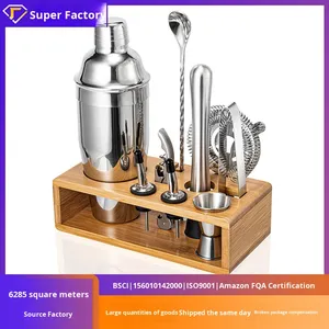 Ensemble de shakers à cocktails transfrontalier, en acier inoxydable épaissi, style minimaliste, moderne et <span class=keywords><strong>simple</strong></span>, outils de bar, <span class=keywords><strong>shaker</strong></span> Boston - Product Image 3