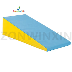 ZONWINXIN <span class=keywords><strong>Tapis</strong></span> d'inclinaison en mousse souple pour la <span class=keywords><strong>gymnastique</strong></span>, forme de <span class=keywords><strong>fromage</strong></span>, pour la pratique de la <span class=keywords><strong>gymnastique</strong></span>, préscolaire - Product Image 3