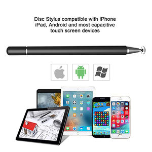 Punta de disco Metal Aluminio Universal Tablet Stylus Pen para Apple iPad Android Lápiz de pantalla táctil capacitiva - Product Image 2