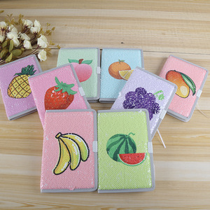 Bloc de notas con patrón de fruta y sandía para estudiantes, cuaderno de felpa A5 multifunción, novedad - Product Image 2