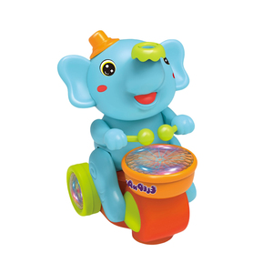 Ks trẻ em nhảy múa Voi đồ chơi hoạt hình âm nhạc điện chơi trống đồ chơi động vật thổi bóng voi với ánh sáng - Product Image 4