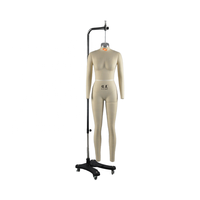 Maniquí Femenino de Cuerpo Completo sin Cabeza Junmei, de Fibra de Vidrio Blanca, en Pose de Pie, para Sastre, Forma de Vestido para Mujer, Cubierto con Lona, de Alta Gama