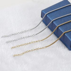 Stainless Steel Chain Necklace 2.0mm 455cm Gold Silver Color Geometric Design Daily Wear Jewelry for Women Gift - Product Image 3