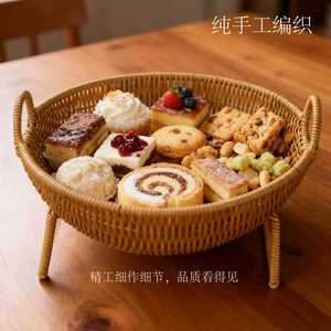 ชั้นวางผลไม้ทอมือพร้อมหูจับสำหรับจัดเก็บและโชว์ - Product Image 1