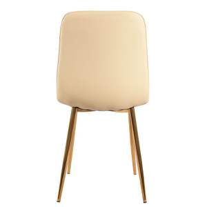 Sillas de comedor tapizadas de terciopelo <span class=keywords><strong>verde</strong></span> modernas para restaurante, comedor, sofá de cuero <span class=keywords><strong>verde</strong></span>, silla, patas de metal cromado dorado - Product Image 3