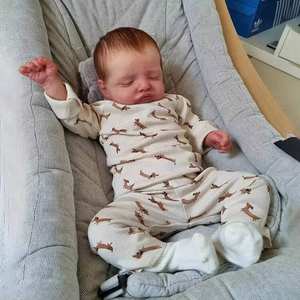 Muñeca Reborn de Silicona Pintada, Bebé Recién Nacido Realista, Cambiador para Bebés Gemelos, Mono, Hecho en China - Product Image 4