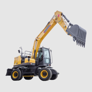 Top Chine marque <span class=keywords><strong>15t</strong></span> pelle sur pneus XE155WGA matériel de construction de terrassement meilleur prix qualité pelle sur pneus - Product Image 1