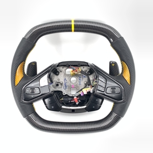 Volant en fibre de carbone CCExcellent en promotion pour Chevrolet <span class=keywords><strong>Corvette</strong></span> C8 - Product Image 1