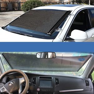 Retractable Sunshade Roller for Car Auto Rolling Curtain Sun Shield Retractable Car Sunshade Front <b>Window</b> - Product Image 3