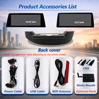 CodeLynk Système Linux sans fil Apple Carplay 4 en 1 Écran tactile pour voiture pour BMW Série 1 2 F20 F21 F22 F23 F45 2004-2016 NBT CIC CCC
