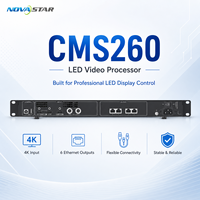 Contrôleur vidéo 4K HD Novastar CMS260 professionnel, facile à utiliser, faible latence, processeur de signal pour applications églises (vente en gros)