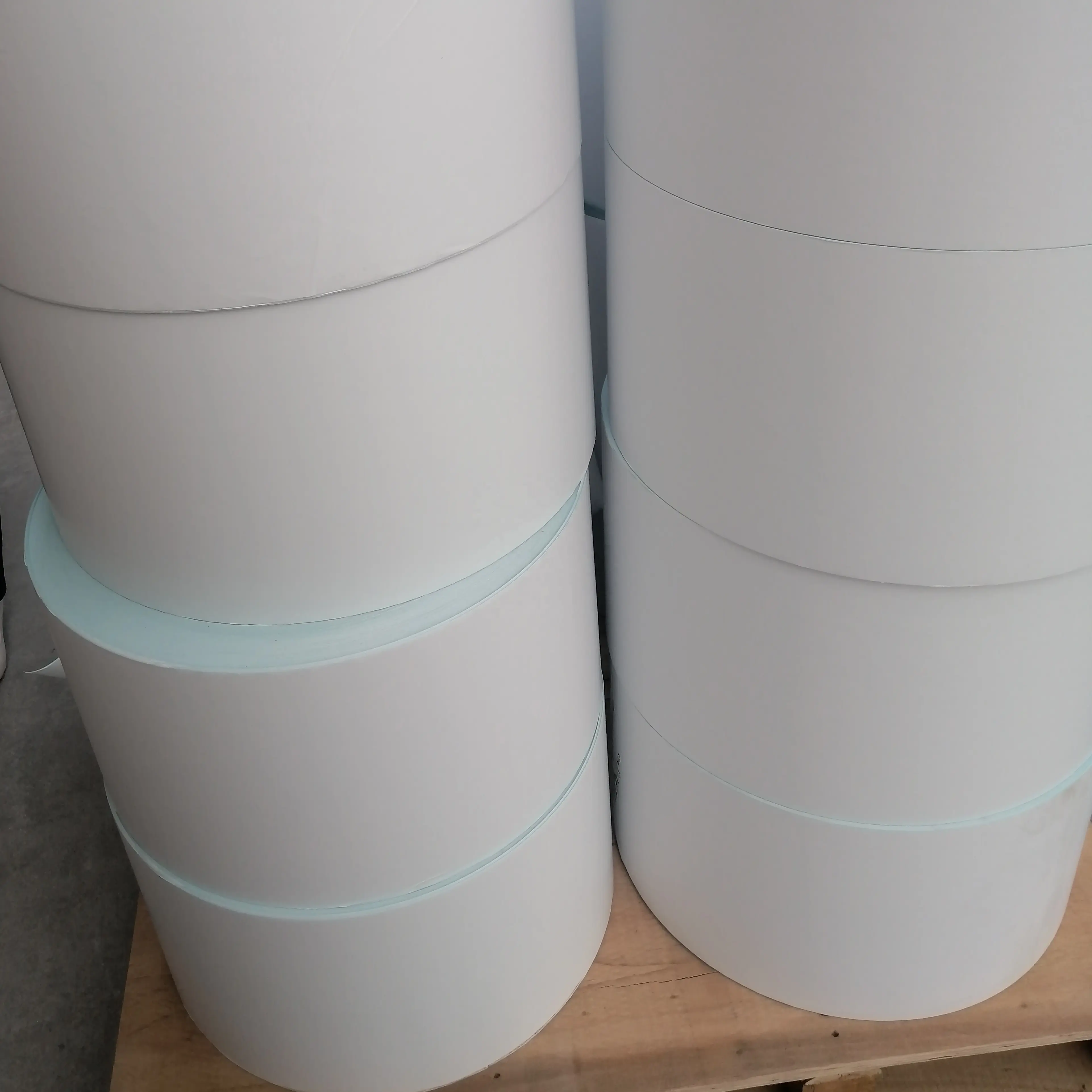 Adhesive Paper Roll Jumbo Paper Roll For Labels jumbo thermal label roll