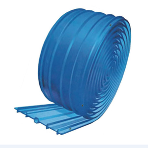 Cinturón de tope de agua de hormigón de PVC de 230mm de ancho azul, 4mm de espesor con diseño moderno, paredes verticales, Material de núcleo de poliéster, construcción - Product Image 4