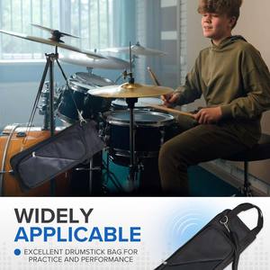 Free sample Large Capacity Anti-falling Pockets Drumsticks Bag Case Multi Pockets Professional Drum Sticks Bag - Product Image 6