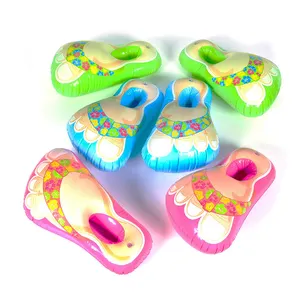 funny inflatable feet plastic inflatable shoes vinyl inflatable big feet party toys for kids