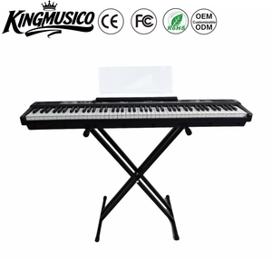 <span class=keywords><strong>Piano</strong></span> numérique à 88 touches sensible à la vélocité <span class=keywords><strong>avec</strong></span> moteur sonore français DREAM 5 |   128 polyphonies |   Armoire en ABS pour la pratique à domicile - Product Image 1