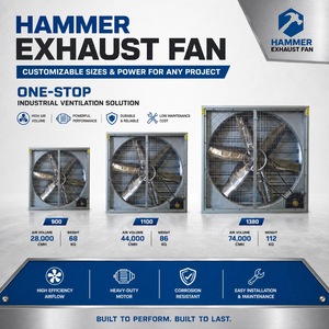 Extractor <span class=keywords><strong>de</strong></span> <span class=keywords><strong>Aire</strong></span> Industrial Tipo Caja Montado en Pared para Invernaderos Avícolas, Ventilador <span class=keywords><strong>de</strong></span> Extracción <span class=keywords><strong>de</strong></span> Flujo Axial <span class=keywords><strong>de</strong></span> Acero <span class=keywords><strong>de</strong></span> 20-50 Pulgadas - Product Image 5