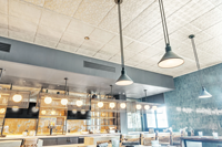 Diffuseur linéaire en alliage d'aluminium Lishine, grille à fentes entièrement personnalisable pour les aéroports